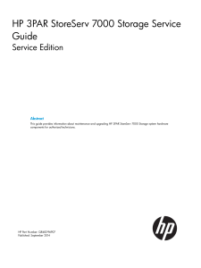 pdfcoffee.com hp-3par-storeserv-7000-storage-service-guide-pdf-free