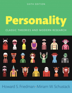 Howard S. Friedman, Miriam W. Schustack - Personality  Classic Theories and Modern Research, Books a la Carte Edition-Pearson (2015)-9