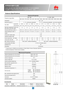 Specyfikacja anteny ATR4518R11v06
