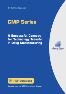 Reading Sample-Successful Concept for Technology Transfer in Drug Manufacturing