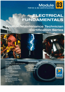 EASA Module 03, Electrical Fundamentals, B1 and B2 Certification