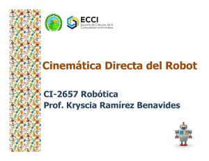 CinematicaDirectaRobot
