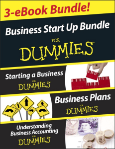 Business for dummies!
