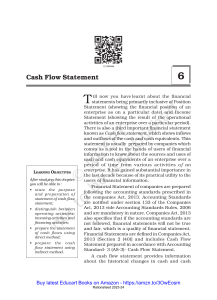 Ch- 6 Cash Flow Statement