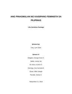 Pinagmulan ng Kaisipang Feminista sa Pilipinas.docx