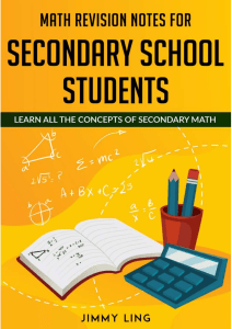 Math Revision Notes for Secondary School