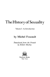 Foucault Michel The History of Sexuality 1 An Introduction (2)