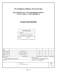 SD-2022-089-EM-201-01  Load Flow Report R2
