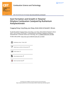 2021-Soot Formation and Growth in TolueneEthylene Combustion Catalyzed by Ruthenium Acetylacetonate