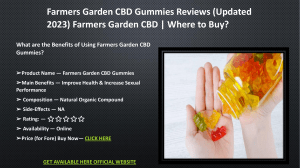 Farmers Garden CBD Gummies buy 1