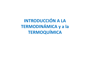 Tema 2-Introduccion a la termoquimica