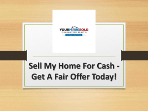 Sell My Home Fast For Cash And Get The Best Deal Now