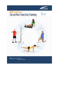 NASM Corrective Exercises