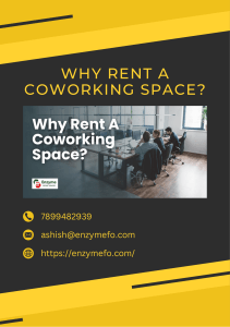 Why rent a coworking space?