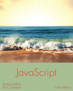 JavaScript Textbook: Sixth Edition