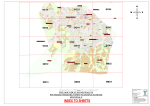 Msunduzi Town Planning Schemes | Edendale Map - Index Sheet guide