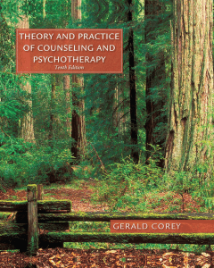 Gerald Corey - Theory and Practice of Counseling and Psychotherapy-Brooks Cole (2016)