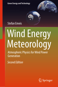 Wind Energy Meteorology (2018, Springer)