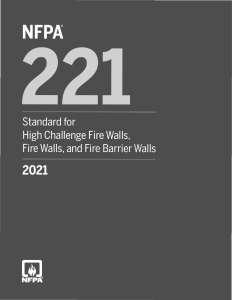 NFPA 221, 2021