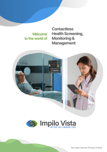 Impilo Vista Product Brochure PDF File