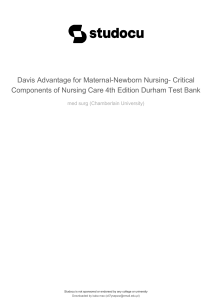 davis-advantage-for-maternal-newborn-nursing-critical-components-of-nursing-care-4th-edition-durham-test-bank