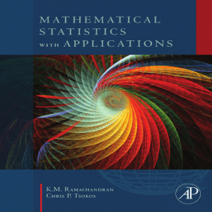 Mathematical statistics with application