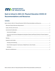 Final Physical Education in the 2021-22 School Year Recommendations and Resources August 27 2021 (3)