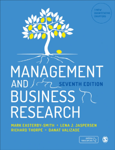 Management and Business Research 7th Edition Mark Easterby-Smith