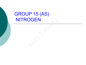 13A - Nitrogen