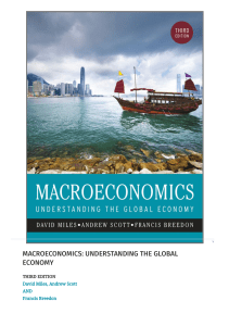 Macroeconomics Understanding the Global Economy (3rd Edition 2012)【David Miles, Andrew Scott】 