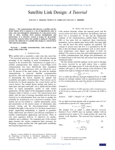 downacademia.com satellite-link-design-a-tutorial