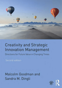 Creativity and Strategic Innovation Management (Malcolm Goodman, Sandra M. Dingli)