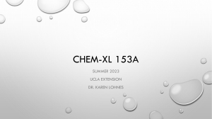 CHEM 153A XL Module1 Summer 2023 posted