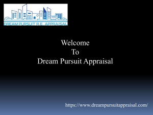 Appraisal Services Calgary PPT