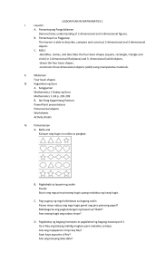 LESSON PLAN IN MATHEMATICS 1