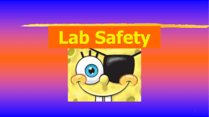 Lab safety powerpoint