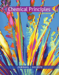Chemical Principles 8e by Steven S. Zumdahl and Donald J. DeCoste copy