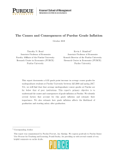 Causes and-Consequences-of-Purdue-Grade-Inflation