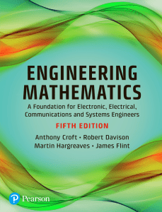 Engineering Mathematics 5th Edition  