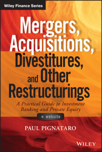 Mergers Acquisitions Divestitures and other Restructurings 