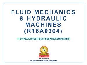 Fluid Mechanics & Hydraulic Digital Material
