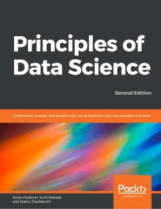 Principles of Data Science Textbook, 2nd Edition