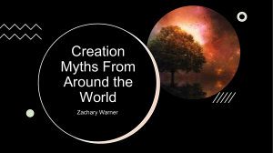Creation Myths From Around the World
