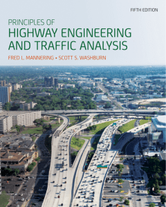 Highway Engineering 5th Ed