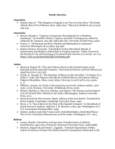 South America Medieval Slavery Bibliography