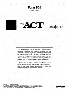 ACT 201906 Form B02