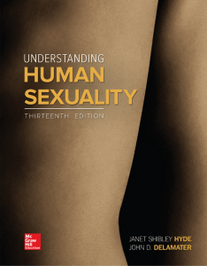 UNDERSTANDING HUMAN SEXUALITY