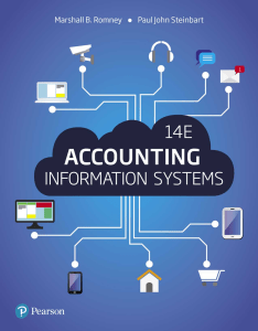 Accounting Information Systems (Marshall B. Romney, Paul J. Steinbart)