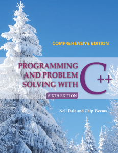 Programming-And-Problem-Solving-With-C++-Comprehensive-6th-Edition