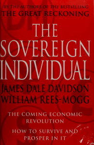 James Dale Davidson  Rees-Mogg, William - Sovereign Individual Mastering the Transition to the Information Age-Simon and Schuster (2008)